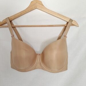 Fantasie Bra Smoothing T-Shirt FL4510NUE Underwire Molded Cups Bra‎ Beige 32DDD